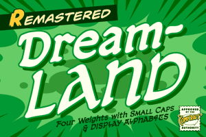 Dreamland font