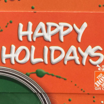 Home Depot gift card