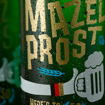 Mazel Prost beer