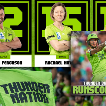 Sydney Thunder branding