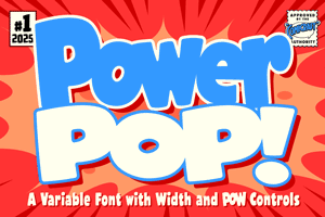 Power Pop font